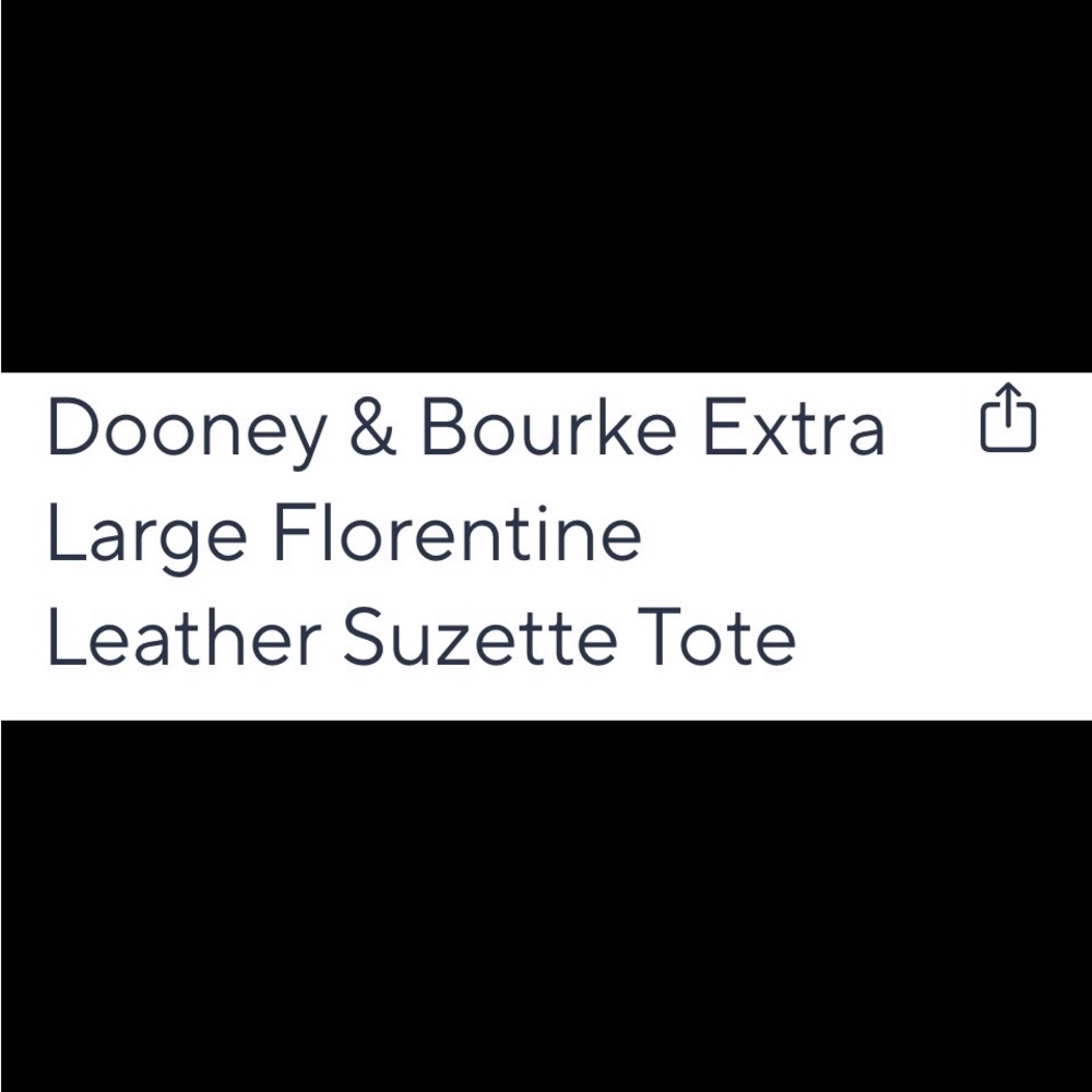 Dooney & Bourke XL Florentine Suzette tote. Weekender, travel . Color Natural - Picture 8 of 8